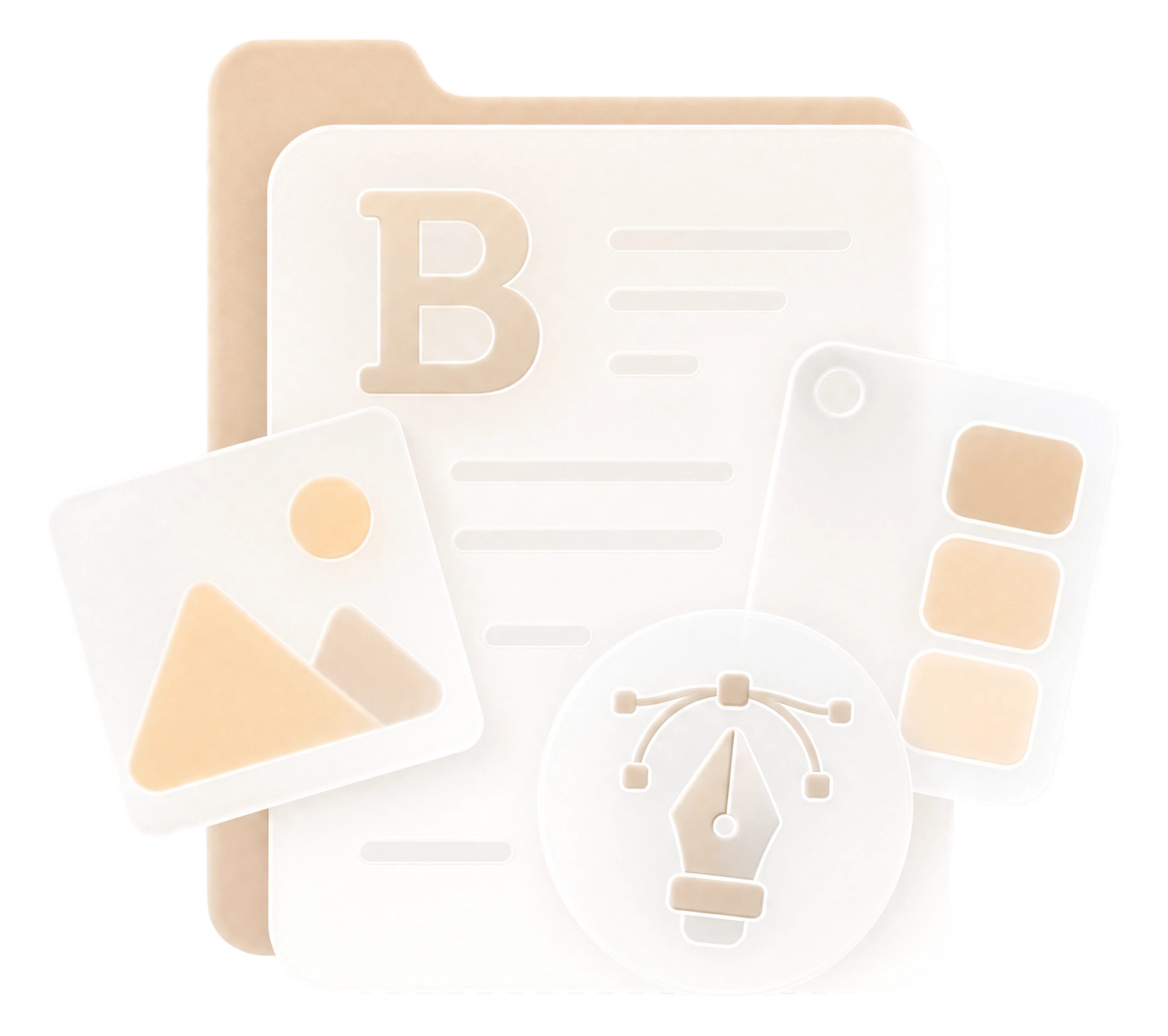 Branding-Icon: Logo, Farben und Design-Werkzeuge